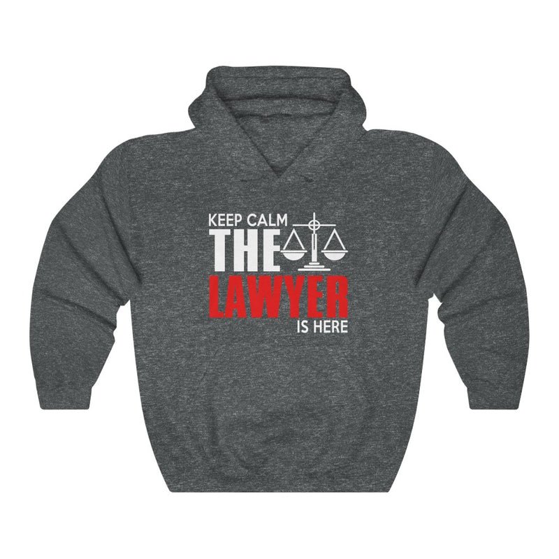 Keep Calm The Lawyer Is Here Unisex Heavy Blend™ Hoodie