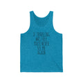 If Traveling Was Unisex Jersey Tank