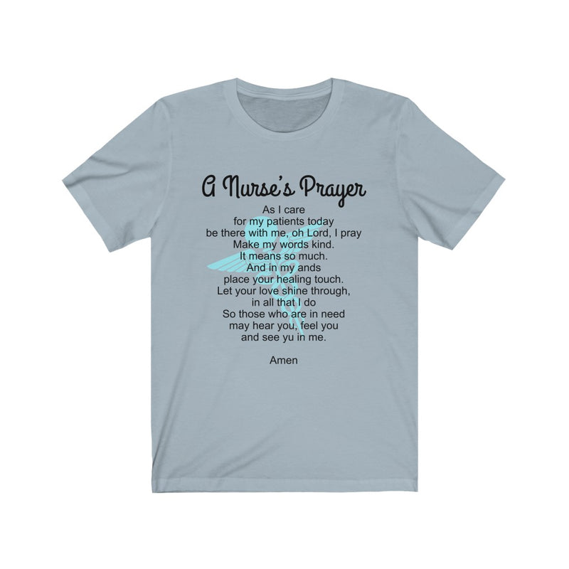 A Nurse’s Prayer Unisex Short Sleeve T-shirt