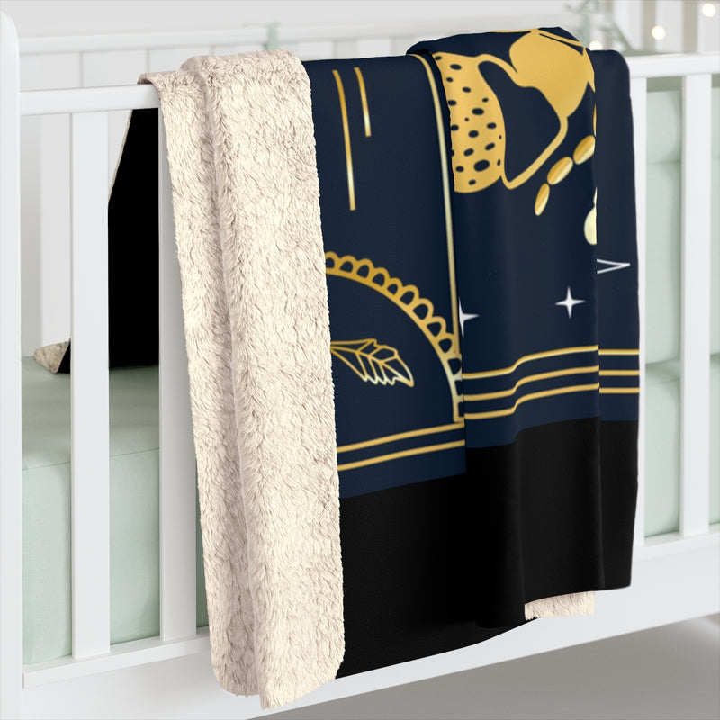 Scorpio Zodiac Blanket, Sherpa Fleece Blanket, Free Shipping, Two Sizes, Throw Blanket, Extra Soft, Custom Photo, Astrology