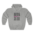 Hunting Is Deer Unisex Heavy Blend™ Hooded Sweatshirt
