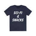 Sci-Fi & Snacks Unisex Jersey Short Sleeve T-shirt