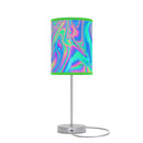 Psychedelic Lamp on a Stand, Psychedelic Night Light, Indoor Table Lamp, Custom Photo Night Light, Bedside Lamp