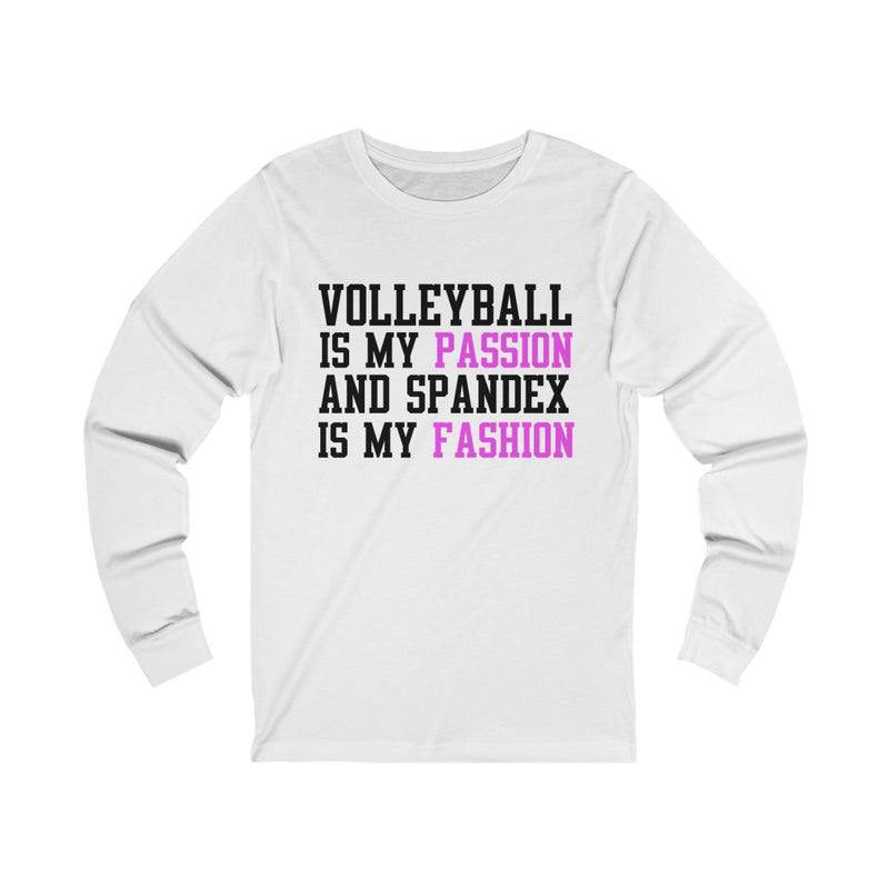 Volleyball Is My Unisex Jersey Long Sleeve T-shirt