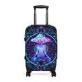 Magic Mushroom Suitcase, Travel Bag, Overnight Bag, Custom Photo Suitcase, Rolling Spinner Luggage, Cute Suitcase