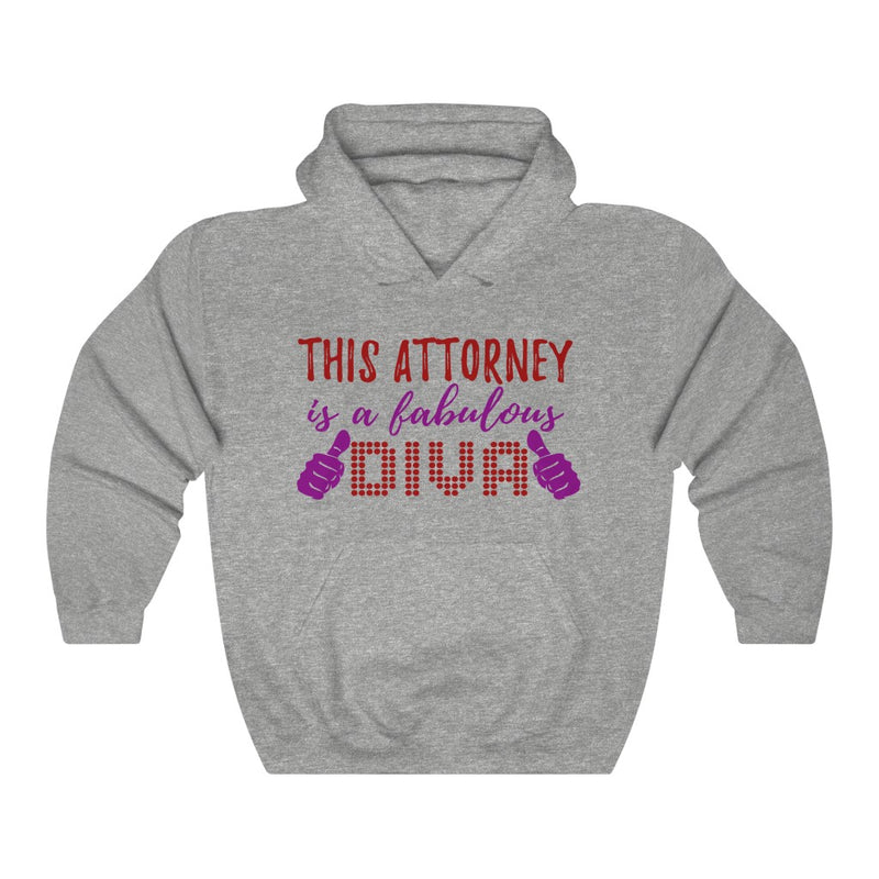 This Attorney Is A Fabulous Diva Unisex Heavy Blend™ Hoodie