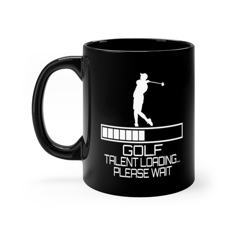 Golf Talent 11oz Black Mug