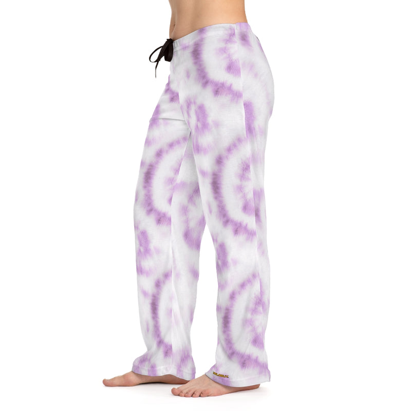 Purple Tie-Dye Pajama Pants, Free Shipping, Lounge Pants, Pajama Bottoms, Jammies, PJs, Womens Pajamas, Boho Chis, Psychedelic, Gypsy