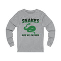 Snakes Are Unisex Jersey Long Sleeve T-shirt