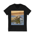 Slithering Snake Unisex V-Neck T-shirt