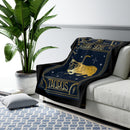 Taurus Zodiac Blanket, Sherpa Fleece Blanket, Free Shipping, Two Sizes, Throw Blanket, Extra Soft, Custom Photo, Astrology