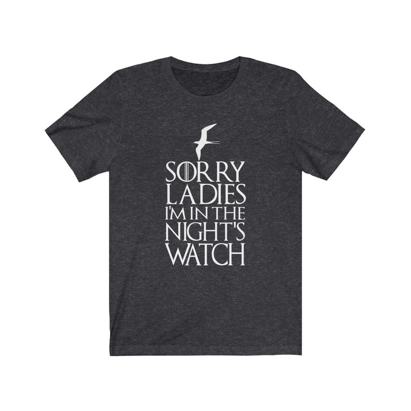 Sorry Ladies Unisex Jersey Short Sleeve T-shirt