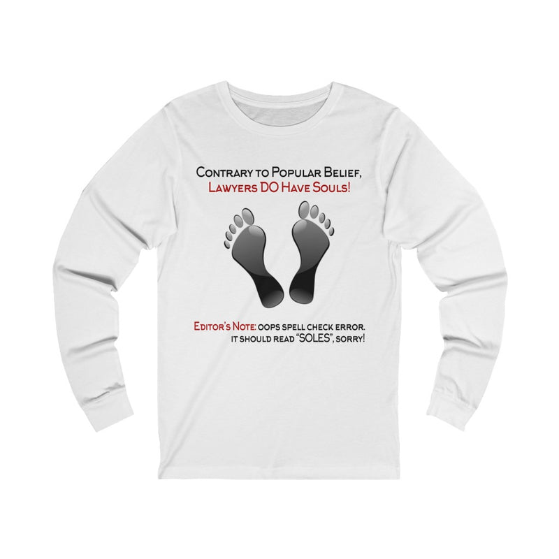 Contrary To Popular Belief Unisex Jersey Long Sleeve T-shirt