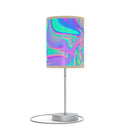 Psychedelic Lamp on a Stand, Psychedelic Night Light, Indoor Table Lamp, Custom Photo Night Light, Bedside Lamp