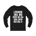 If You Can Read This Unisex Jersey Long Sleeve T-shirt