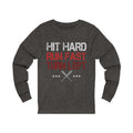 Hit Hard Unisex Jersey Long Sleeve T-shirt