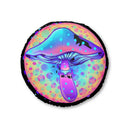 Large Magic Mushroom Tufted Floor Pillow, Round