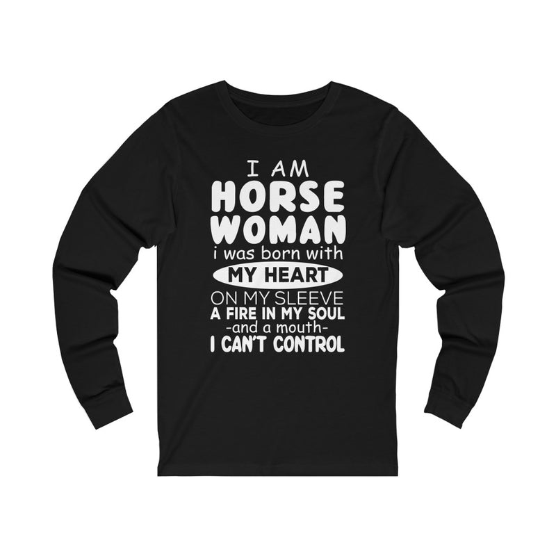 I Am Horse Unisex Jersey Long Sleeve T-shirt