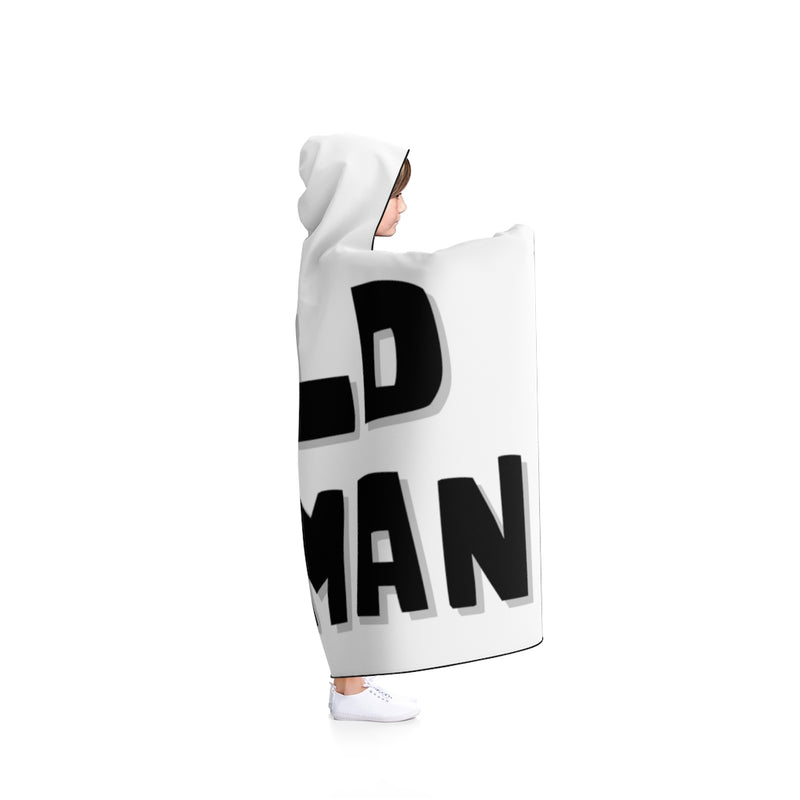 Designer Hooded Blanket; Wild Woman