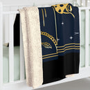 Virgo Zodiac Blanket, Sherpa Fleece Blanket, Free Shipping, Two Sizes, Throw Blanket, Extra Soft, Custom Photo, Astrology