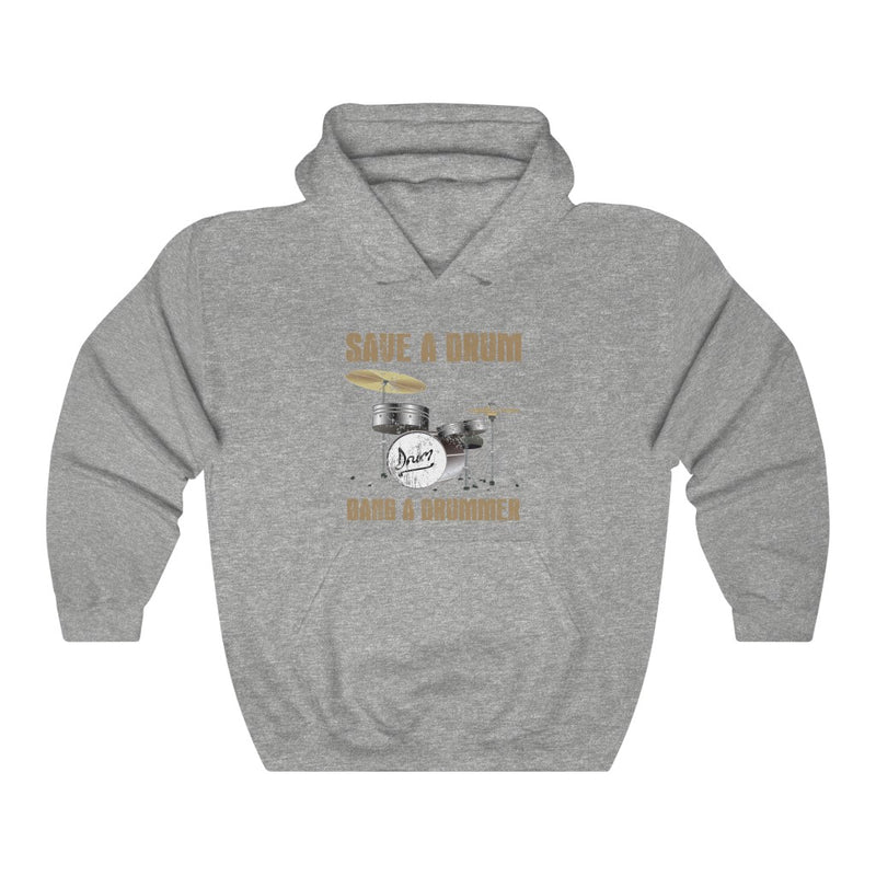 Save A Drum Unisex Heavy Blend™ Hooded Sweatshirt