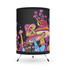 Mushroom Garden Night Light, Indoor Table Lamp, Custom Printed Mushrooms Lamp, Shrooms Bedside Lamp, Rave Lamp, Trippy