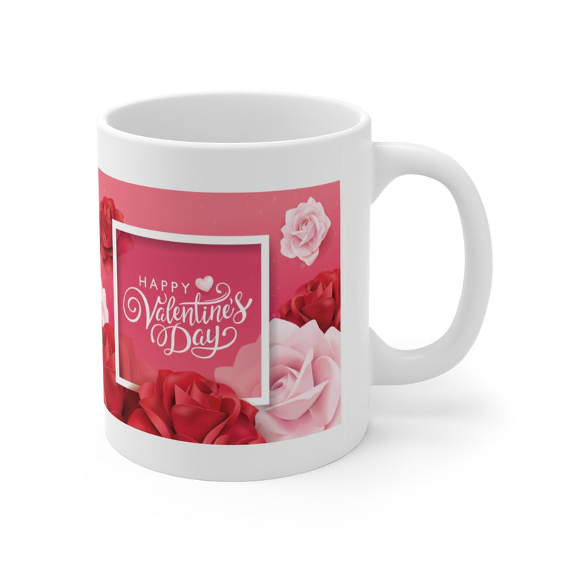 Happy Valentine's Day 11oz White Mug