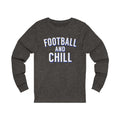 Football & Chill Unisex Jersey Long Sleeve T-shirt