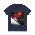 Sporty Car Unisex V-Neck T-shirt