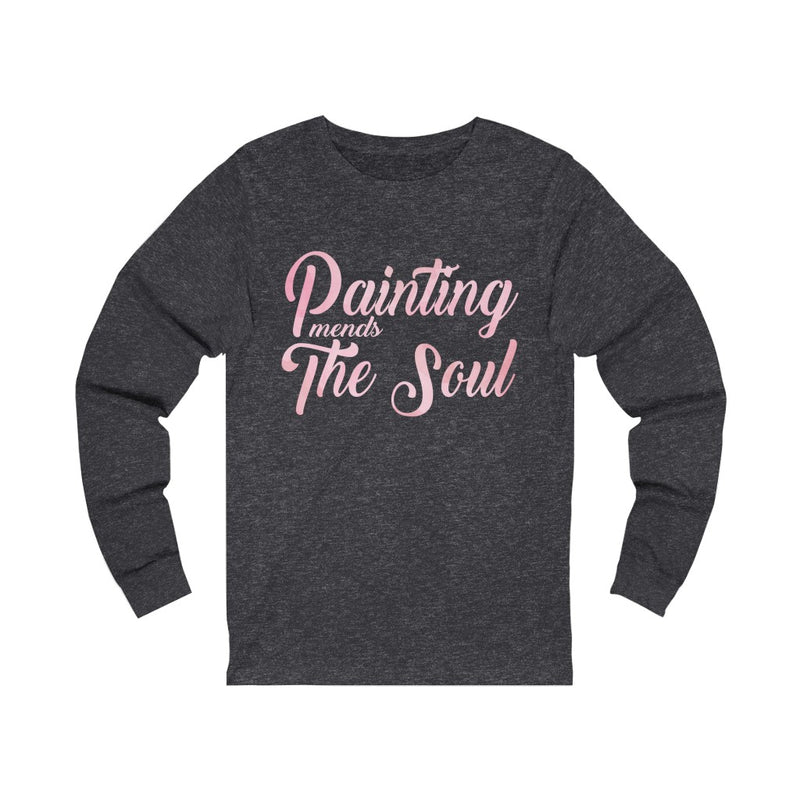 Painting Mends The Unisex Jersey Long Sleeve T-shirt