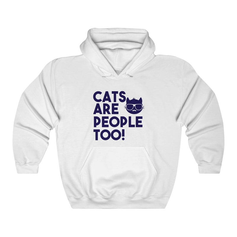 Cats Are People Unisex Heavy Blend Hoodie