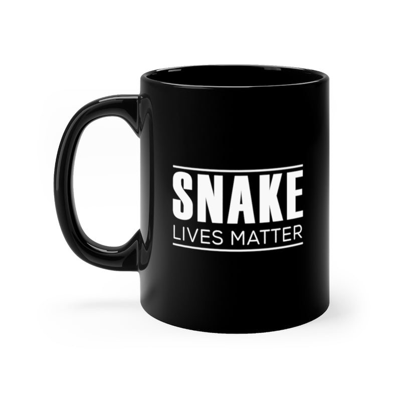 Snake Lives Matter 11oz Black Mug