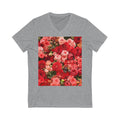 Aromatic Flowers Unisex V-Neck T-shirt