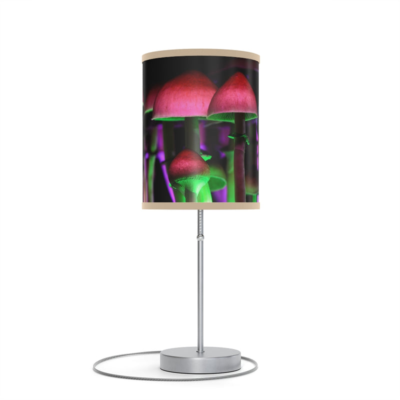 Lighted Mushrooms Lamp on a Stand, Night Light, Indoor Table Lamp, Custom Photo Night Light, Bedside Lamp, Boho Lamp, Psychedelic Lamp