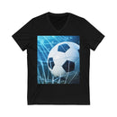 Scoring Goal Soccer Unisex V-Neck T-shirt