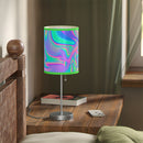 Psychedelic Lamp on a Stand, Psychedelic Night Light, Indoor Table Lamp, Custom Photo Night Light, Bedside Lamp