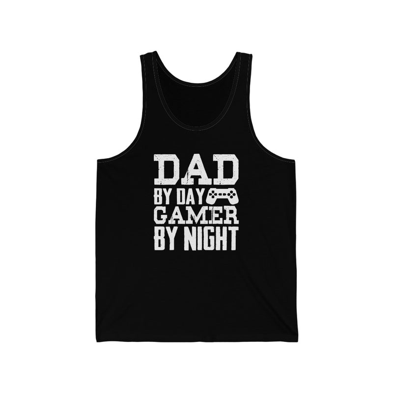 Dad By Day Unisex Jersey Tank