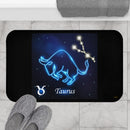Taurus Zodiac Bath Mat, Free Shipping, Powder Room Mat, Bathroom Rug, Rugs, Non Slip, Runner, Shower, 2 Sizes, Astrology, Horoscope