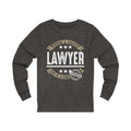 Genuine and Trusted Lawyer Unisex Jersey Long Sleeve T-shirt