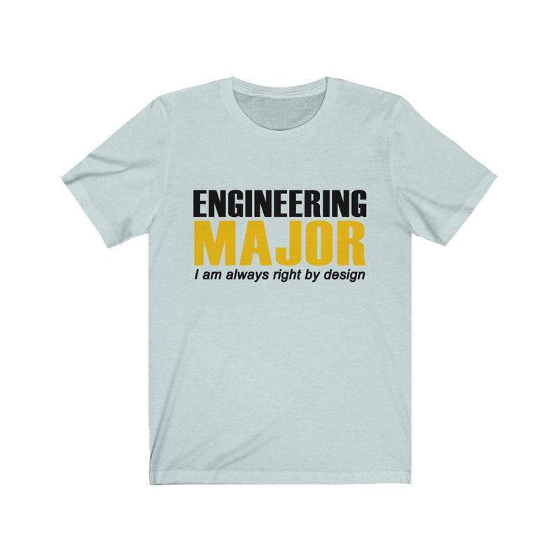 Engineering Major Unisex Jersey Short Sleeve T-shirt