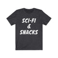 Sci-Fi & Snacks Unisex Jersey Short Sleeve T-shirt