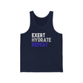 Exert Hydrate Repeat Unisex Jersey Tank
