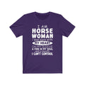 I Am Horse Unisex Jersey Short Sleeve T-shirt