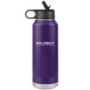 Official WILDBUY logo 32 oz Stainless Steel Water Bottle Tumbler