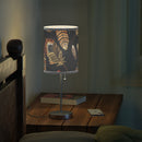 Boho Indian Feathers Night Light, Indoor Table Lamp, Custom Print Lamp, Bedside Lamp, Boho Feathers Lamp, Southwest Lamp