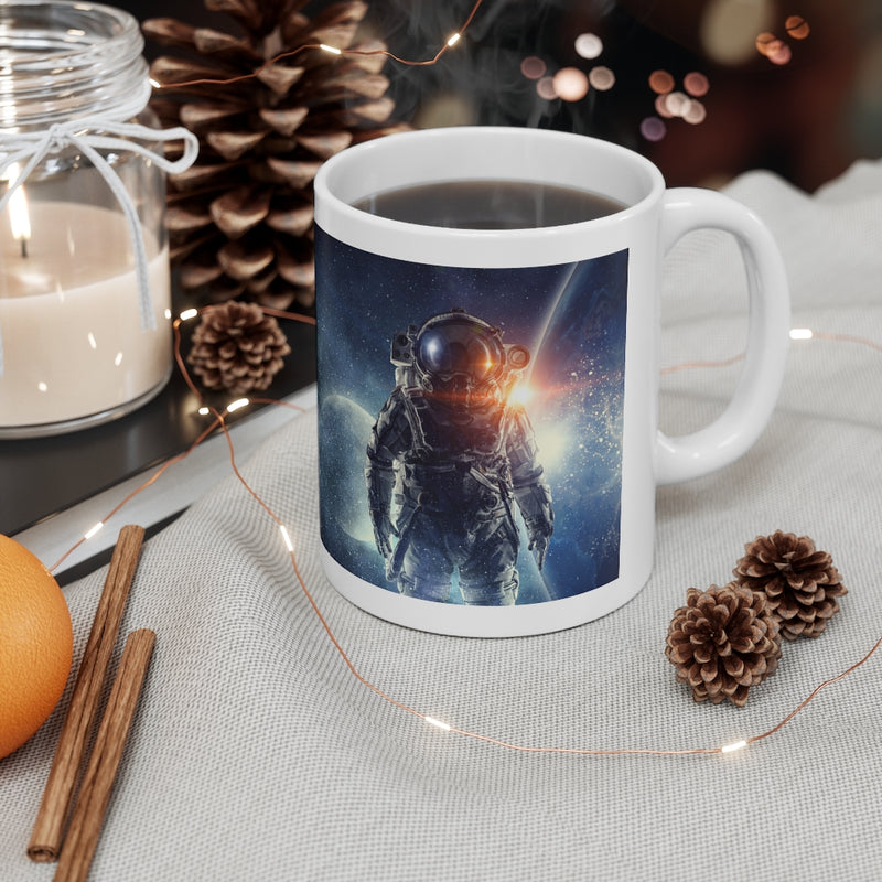 Far Out Space 11oz White Mug