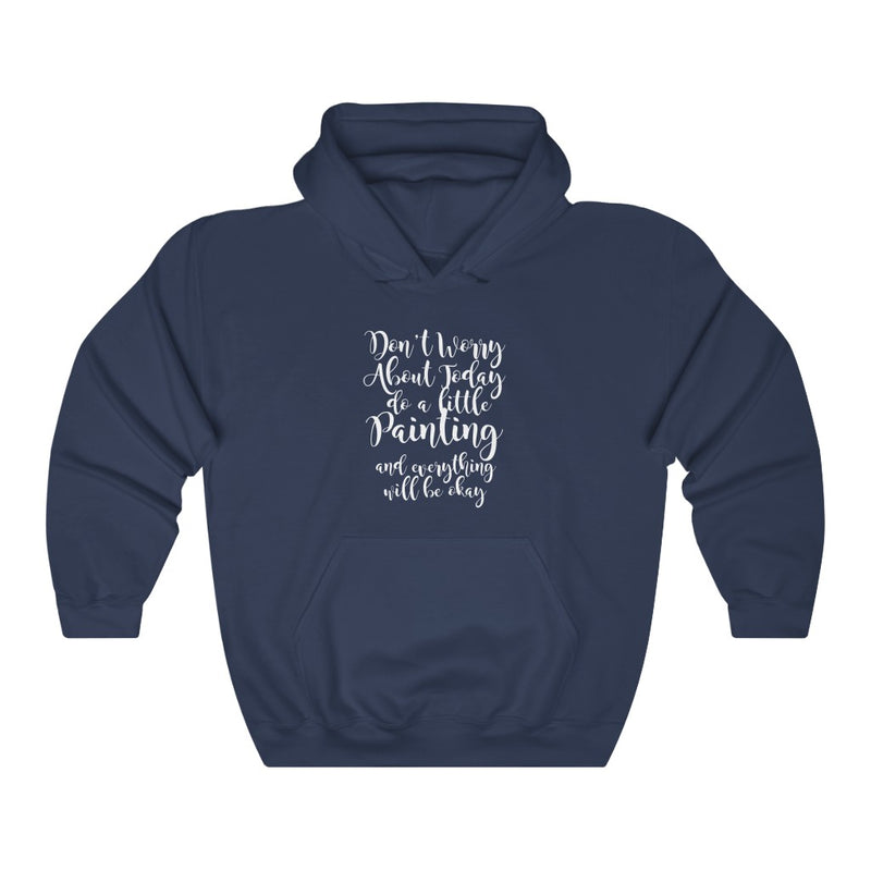 Don't Worry About Unisex Heavy Blend™ Hooded Sweatshirt