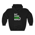 Eat Sleep Game Unisex Heavy Blend™ Hooded Sweatshirt