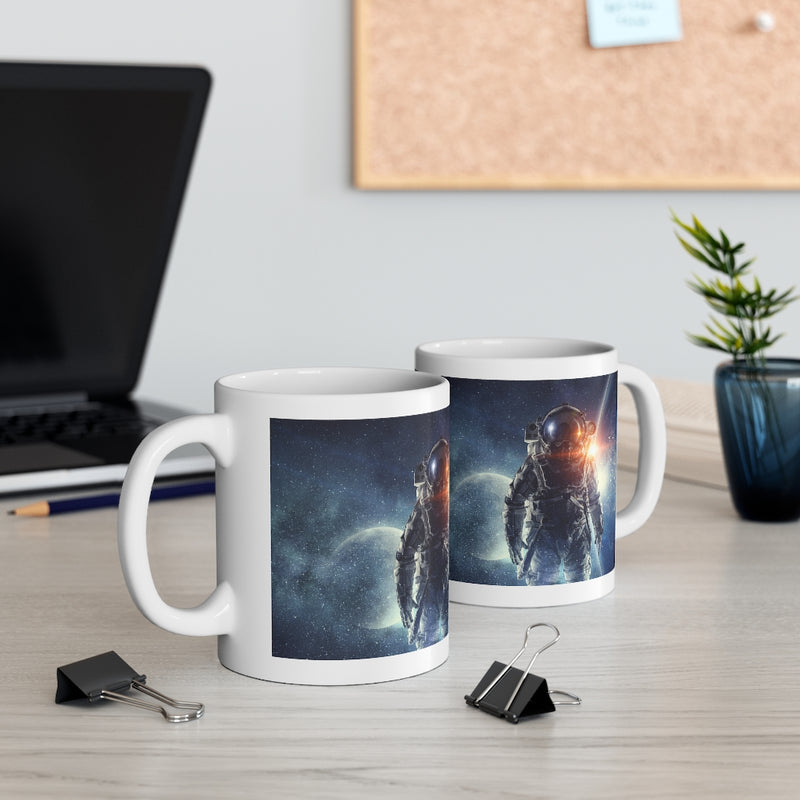 Far Out Space 11oz White Mug