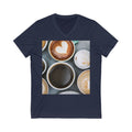 Heavenly Coffee Unisex V-Neck T-shirt